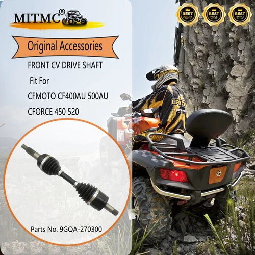 Eje de transmisión CV delantero ATV para CF CF400AU 500AU CFORCE 450 520 9GQA- 270300