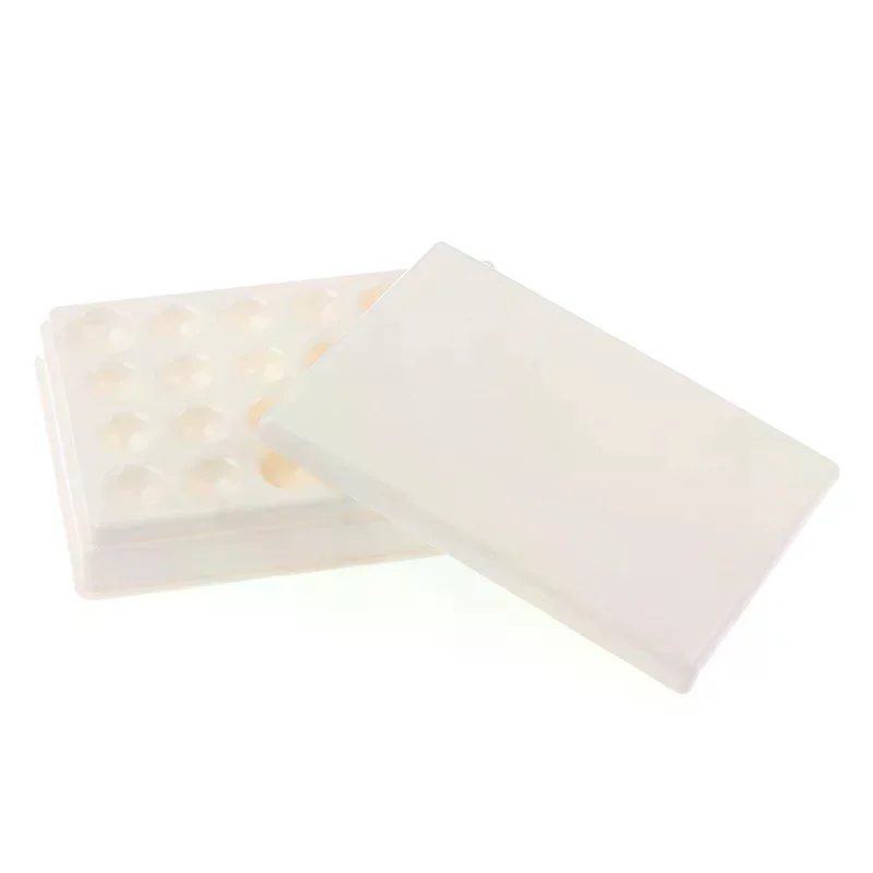 Tool Dental Lab 24slots Plastic Palette Watering Plate Mixing Plate Stain Mixing High