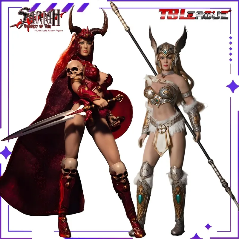TBLEAGUE Original noruego Valkyrie Edición plateada diosa de la guerra Saria 1/12 muñeca móvil modelo hecho a mano modelo de juego regalo para niños