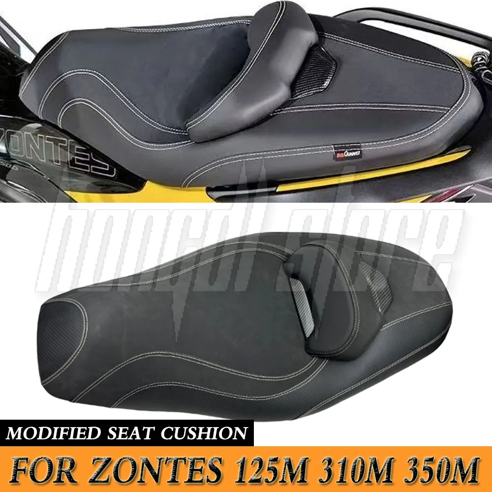 

Modified Motorcycle Seat Cushion Comfortable Seat Assembly With Backrest Suitable For ZONTES M310 M125 M350 310M 350M 125M 310 M