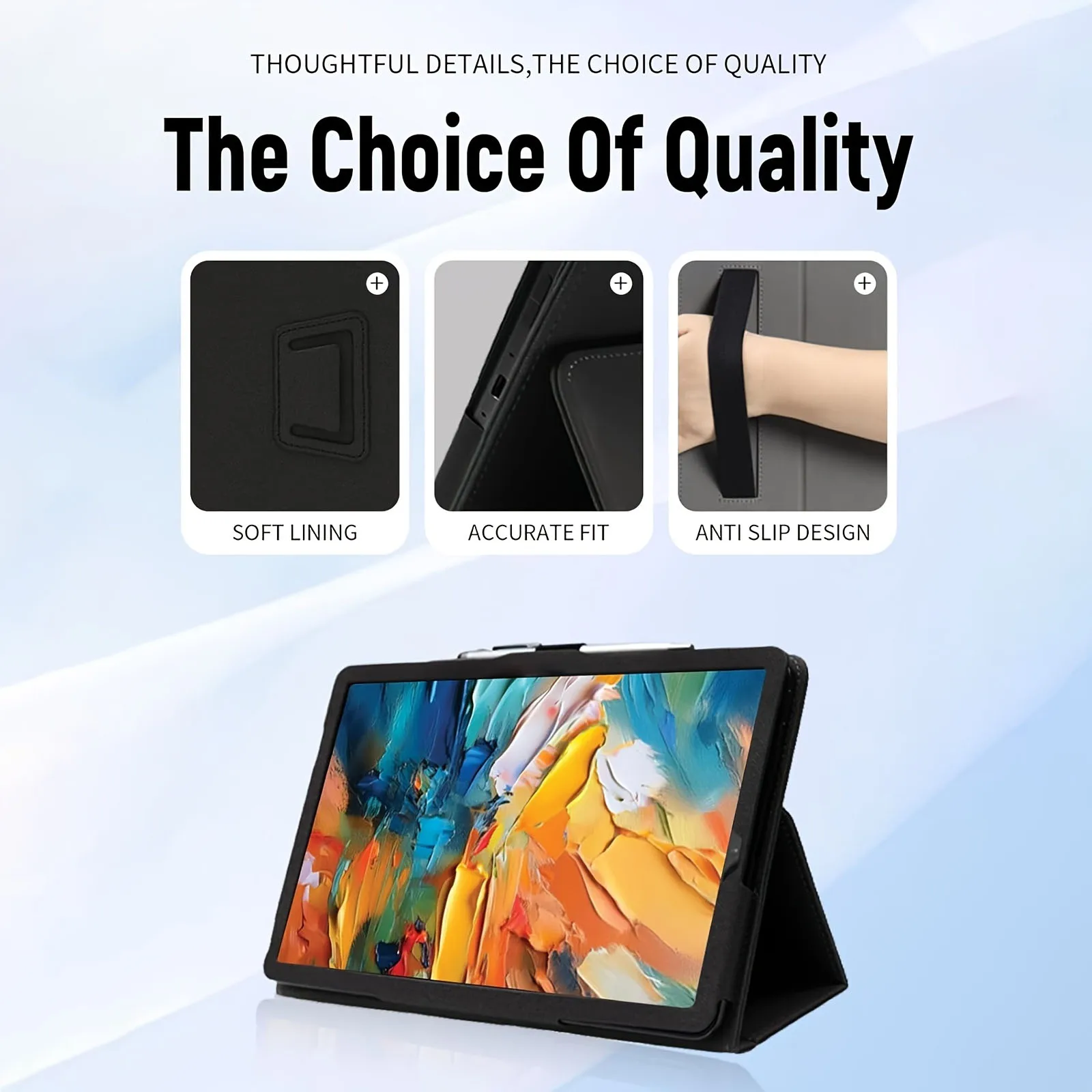 Case for ALLDocube iWork gt ultra 13inch Folding Stand Protective Cover with Pencil Holder and Wrist Strap