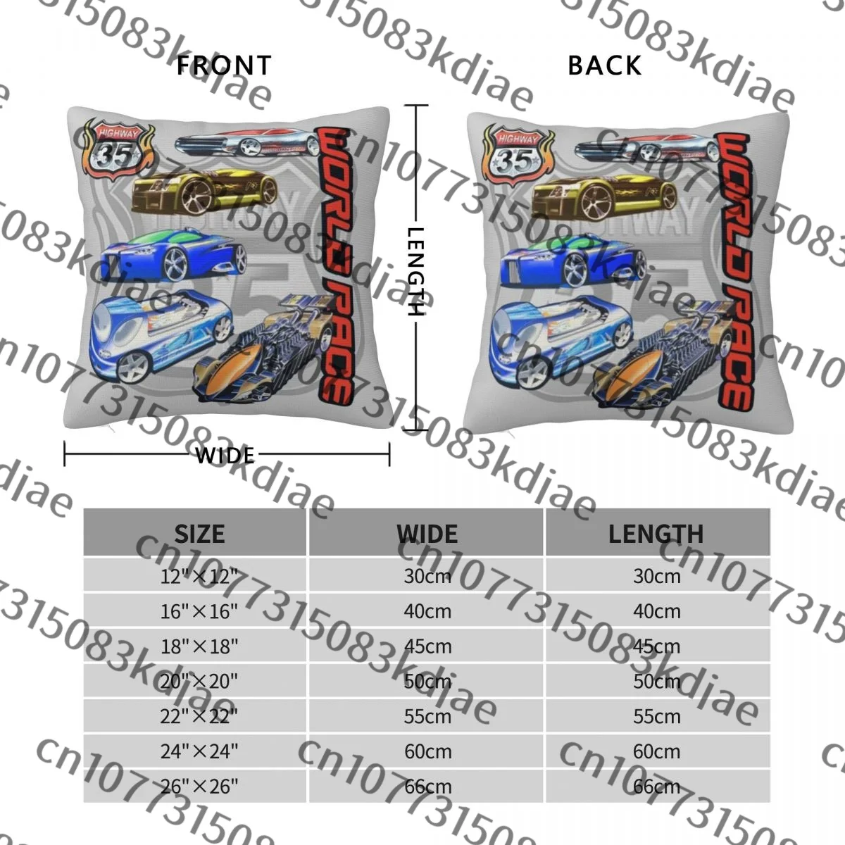 Krazy 8s Deora 2 Slingshot Ballistik Muscle Tone Highway 35 World Race All - Team Design A Pillow Case