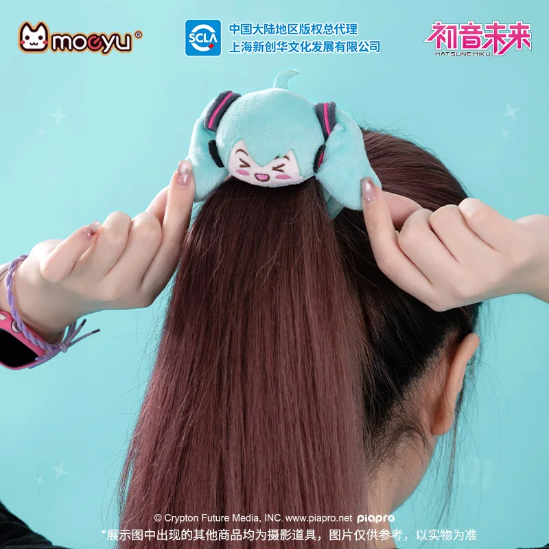 

Moeyu Miku Elastic Hair Bands Clip Cute Scrunchie Lady Head Rope For Women Girls Fashion Head Accessories Headwear