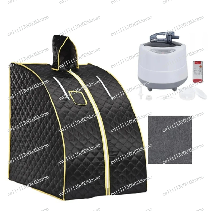 2L Portable Far Sauna Spa Slimming Household Steam Room Beneficial Skin Folding Chair Heating Lose Weight Stay Warm
