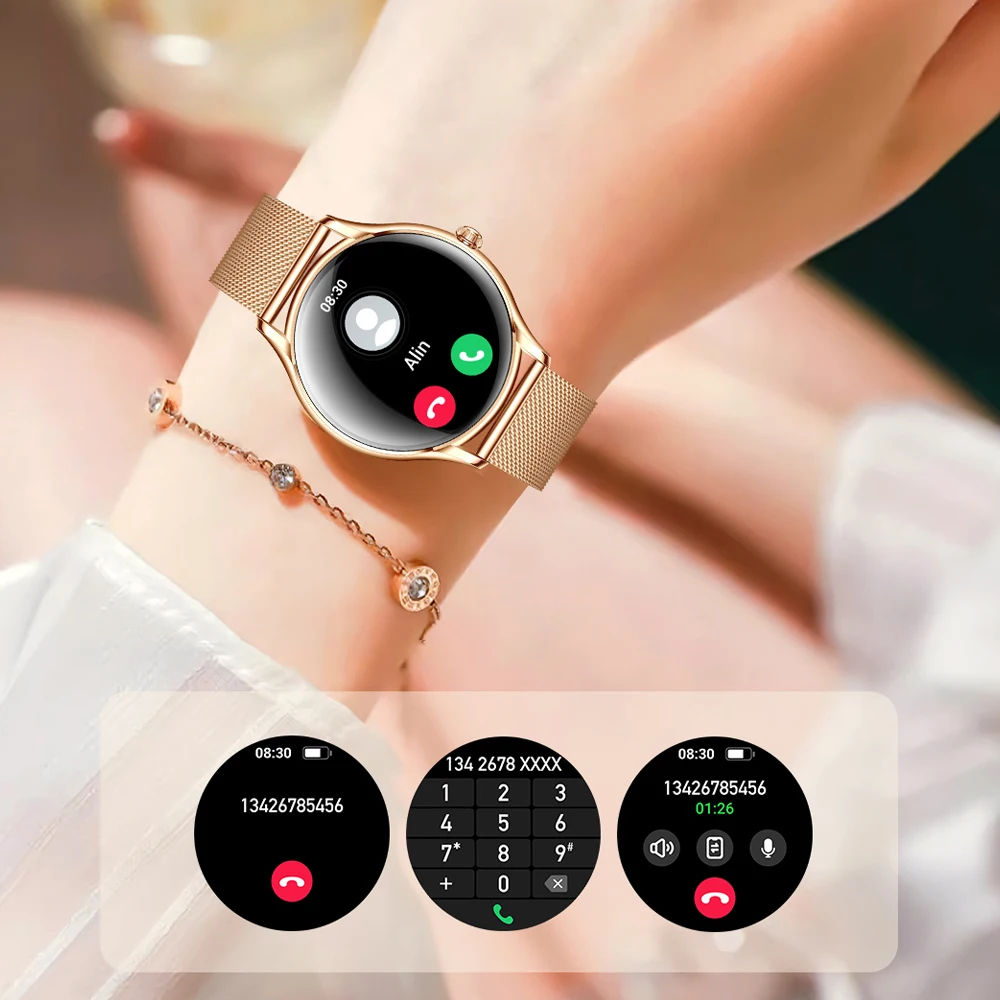 VALDUS VL55 PRO Смарт-часы для подарка пары BT Call Пульсометр Фитнес Спорт Длительный срок службы батареи Водонепроницаемые 2025 Новые часы AMOLED