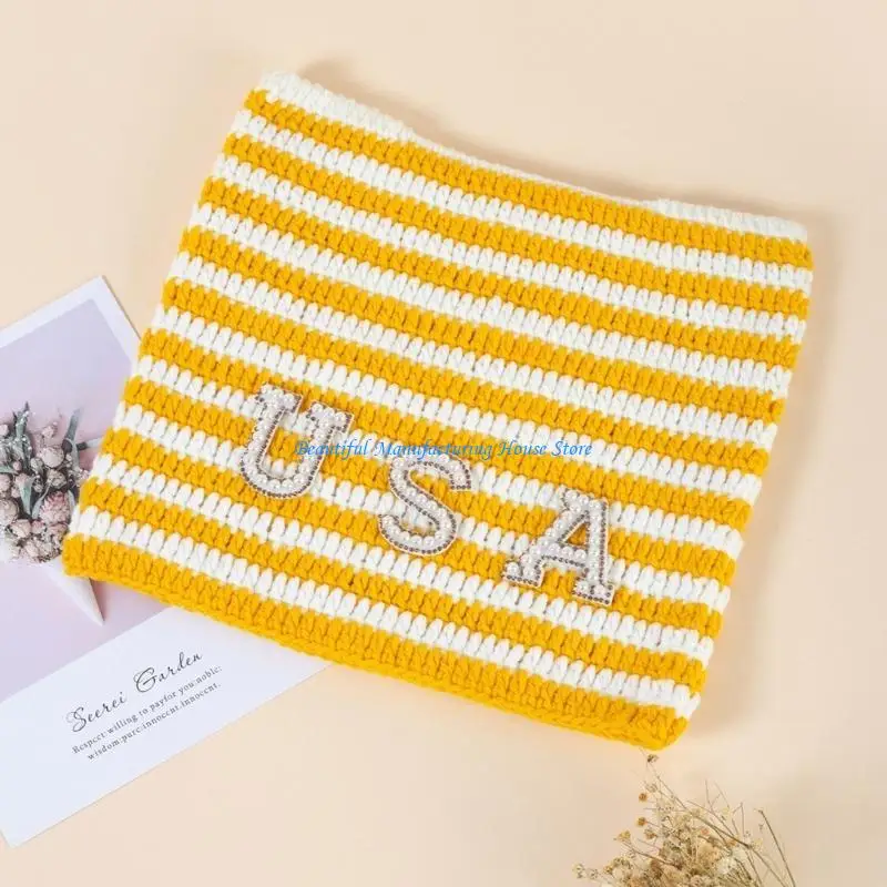 

E56A Elastic Windproof Ear Hat Handmade Ear Hat for Adult Teenagers