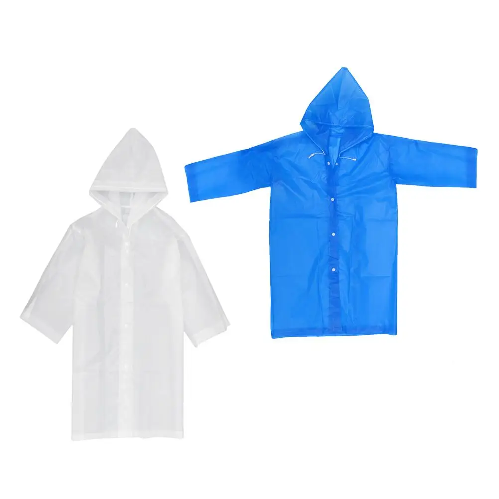 

2 Pcs School Backpack Raincoat Girl Waterproof Disposable Simple Kid Rainwear EVA Warm