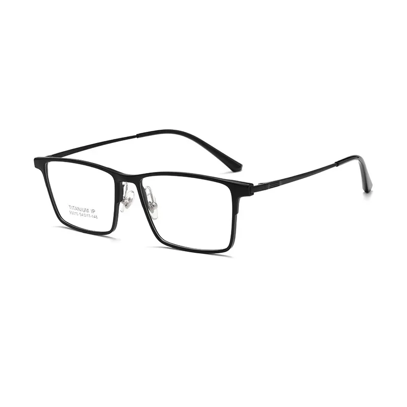 نظارات مغناطيسية من التيتانيوم النقي، نظارات مستقطبة للرؤية الليلية، نظارات مريحة وعصرية، نظارات طبية #3