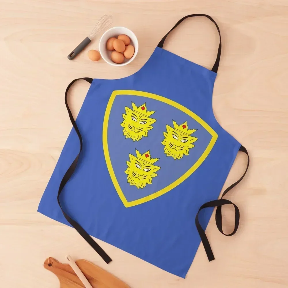 

Dalmatia Crest Dalmacija Grb Hrvatska Jadran DALMATINO Version 2 Apron Barber Waterproof Kitchen Chef kitchen and home Apron