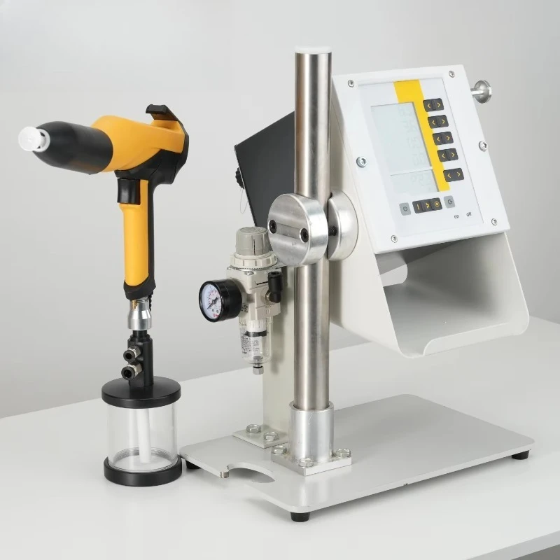 

Portable Manual Small Electrostatic Powder Coating System Machine Machinery for Tires Rims Price