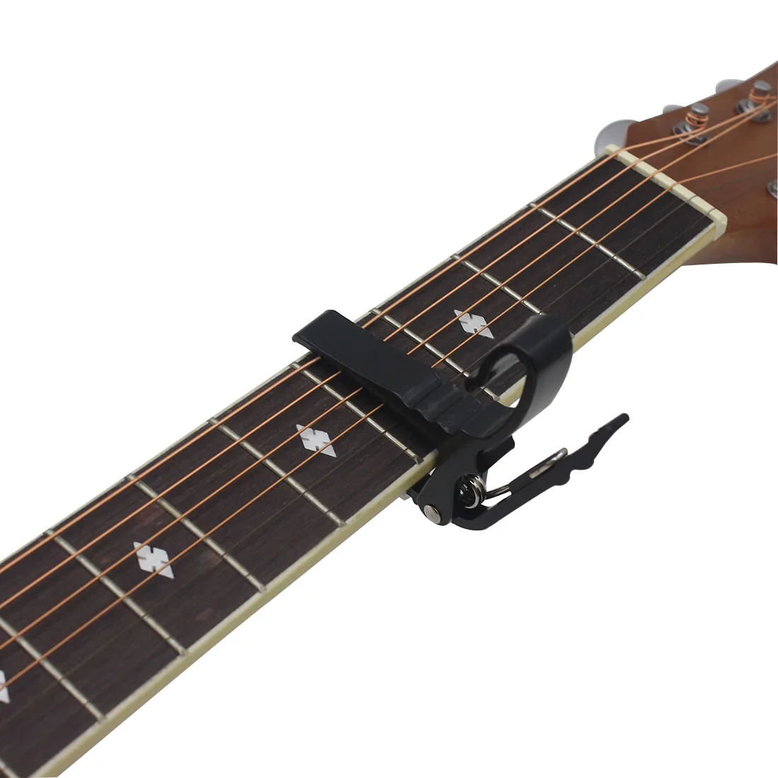 Penjepit Tuning gitar, Universal Capo logam Capo senar gitar portabel, aksesori Bagian gitar alat penyetelan