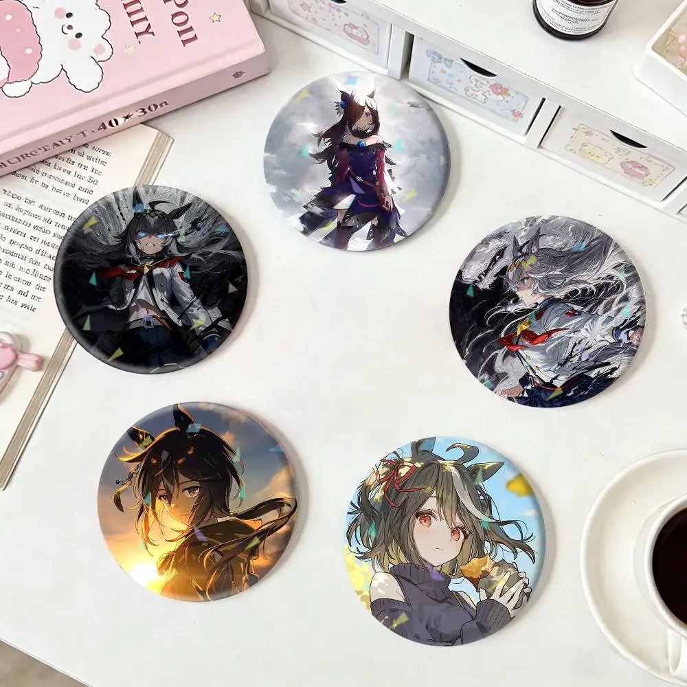 

Umamusume Pretty Derby Badges Niche Design Brooch for Backpack Lapel Pins Creative Accessories