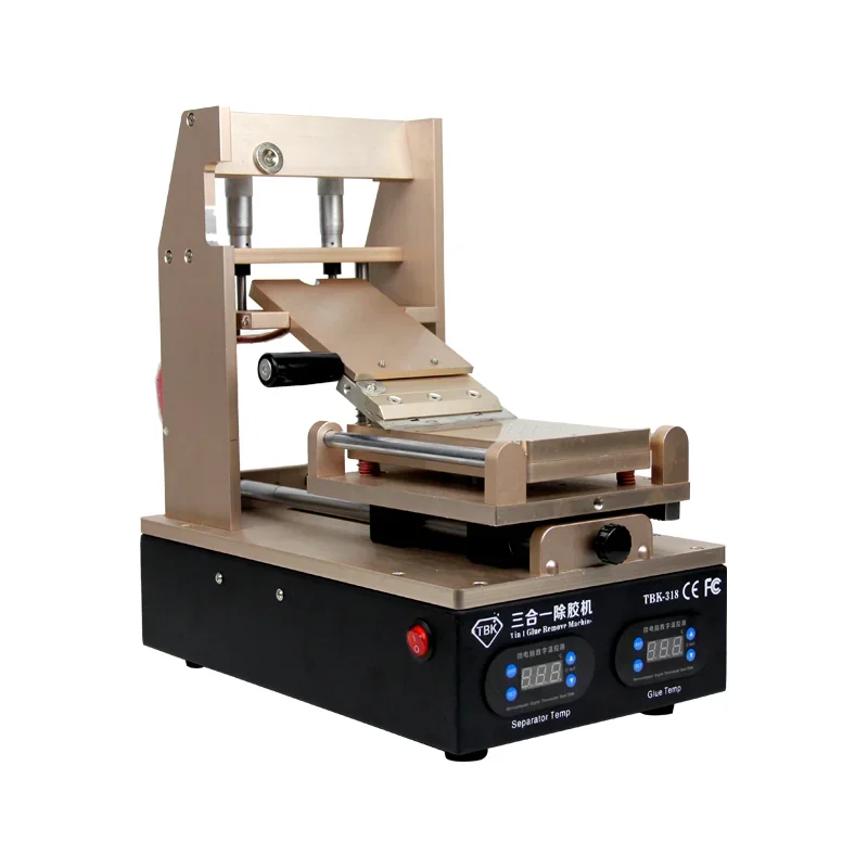 High Quality TBK-318 OCA Glue Removing Machine Integrated Preheating & Screen Separating Equipment