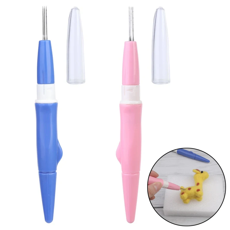 3-needle Wool Felt Poke Tools (Lamb three needles) Three-needle pen Poke Poke DIY Tool for Wool Felting Tools Accessories