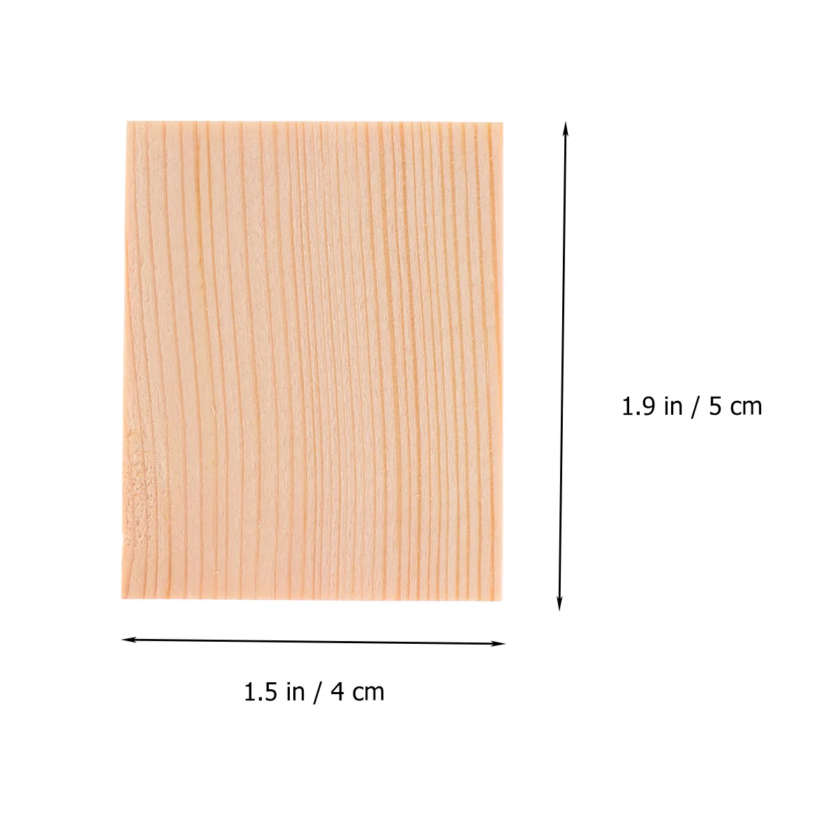 

40Pcs Unique Photo Backdrop Board Special Pattern Wood Board for Weddings Graduations 4x5cm Photography Background Prop