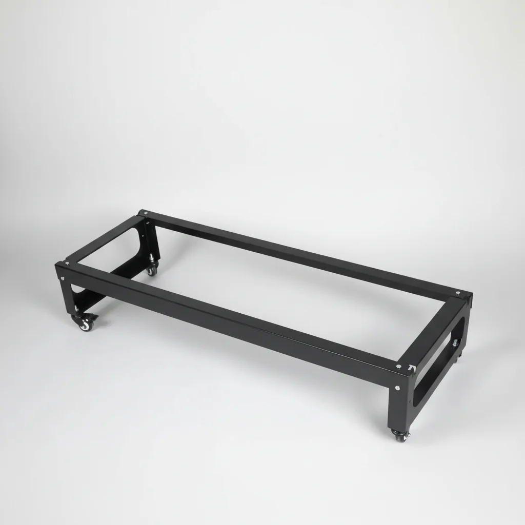 Super Flight Cage 120x42x43cm Bird Cage Base Stand, 25cm Height, Black & White Options, With Wheels, Stackable Up To 5 Tiers