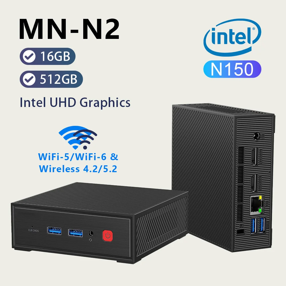 Мини-ПК MN-N2 Мини-ПК MN-N1 Windows 11 Pro Мини-ПК 8/16 ГБ DDR4 256/512 ГБ PCIe M.2 SSD WiFi 6 BT5.2 Настольный компьютер Мини-ПК MN-N2 Мини-ПК MN-N1 Windows 11 Pro Мини-ПК 8/16 ГБ DDR4 256/512 ГБ PCIe M.2 SSD WiFi 6 BT5.2 Настольный компьютер
