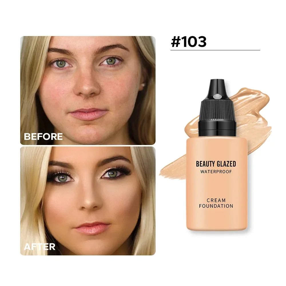 Onberispelijke Hele Dag 9 Kleuren Waterdichte Concealer Foundation Voor Vrouwen Make-Up Volledige Dekking Langdurige Hydraterende Dropshipping