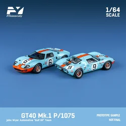 Findclassically FY 1:64 GT40 MK II GULF Color Diecast Model Car
