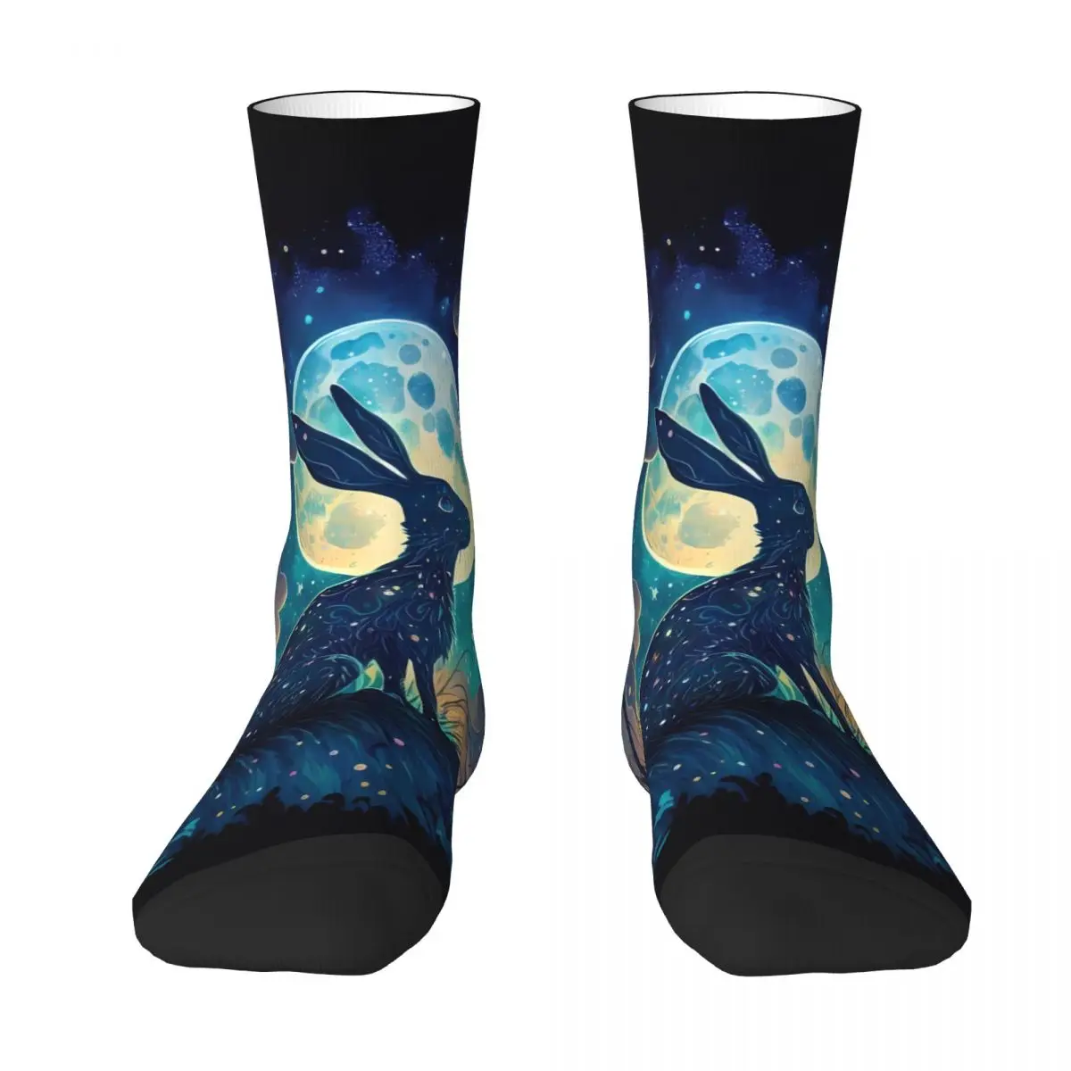 Rabbit Sock Printed Man Polyester