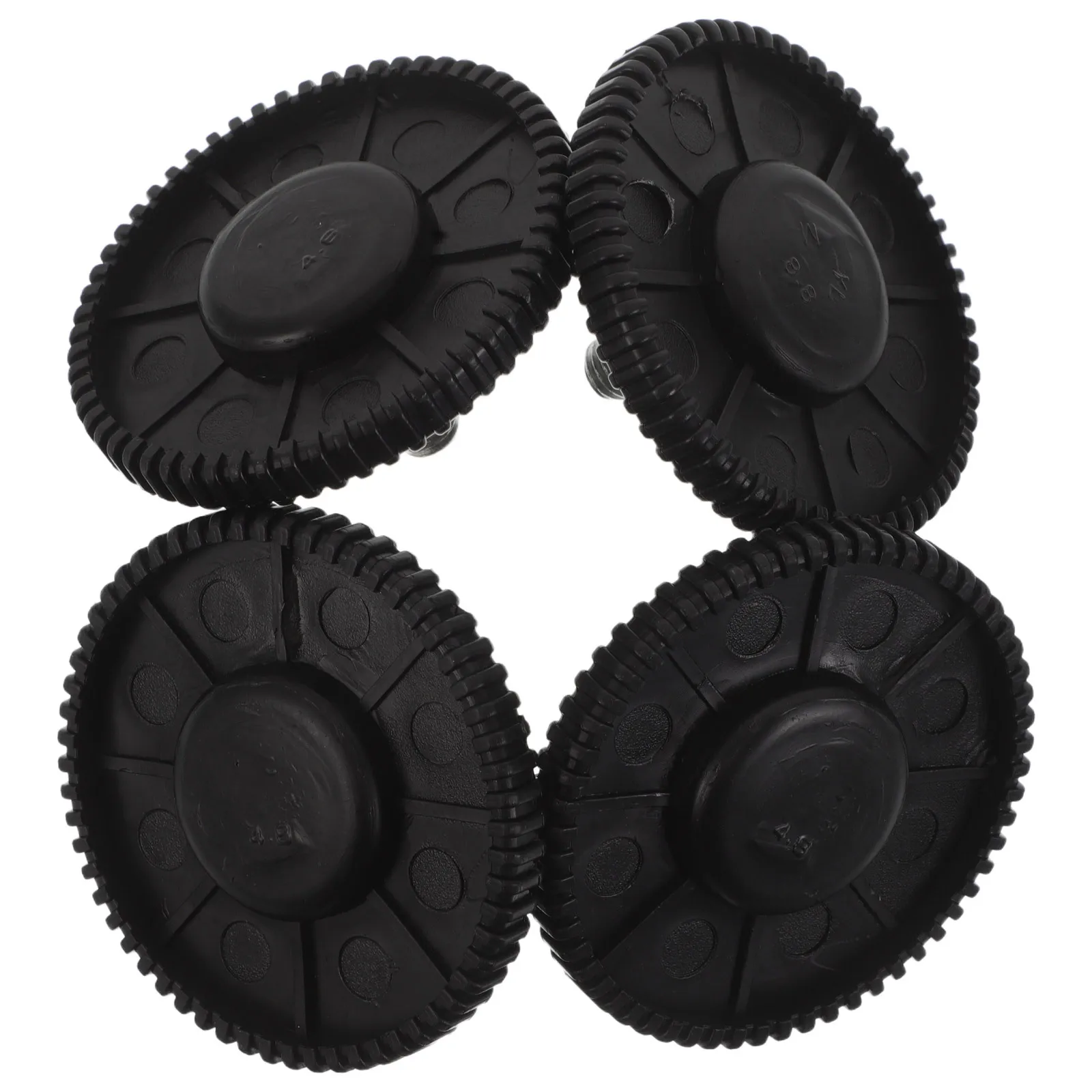 

4Pcs Treadmill Exercise Equipment Pads M10 Screw in Feet for Furniture Anti Slip Adjustable Leveling Support Couch Feet Pads