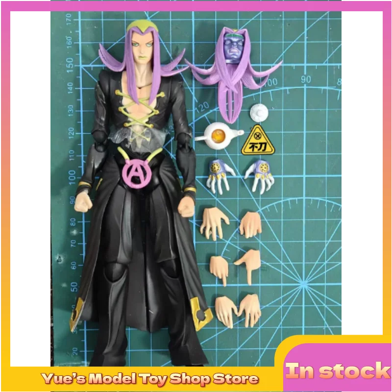 

【In Stock】JoJo's Bizarre Adventure Part 5 Golden Wind Ver.BLACK Leo Apache Action Figure Anime Model Toy Collection Gift