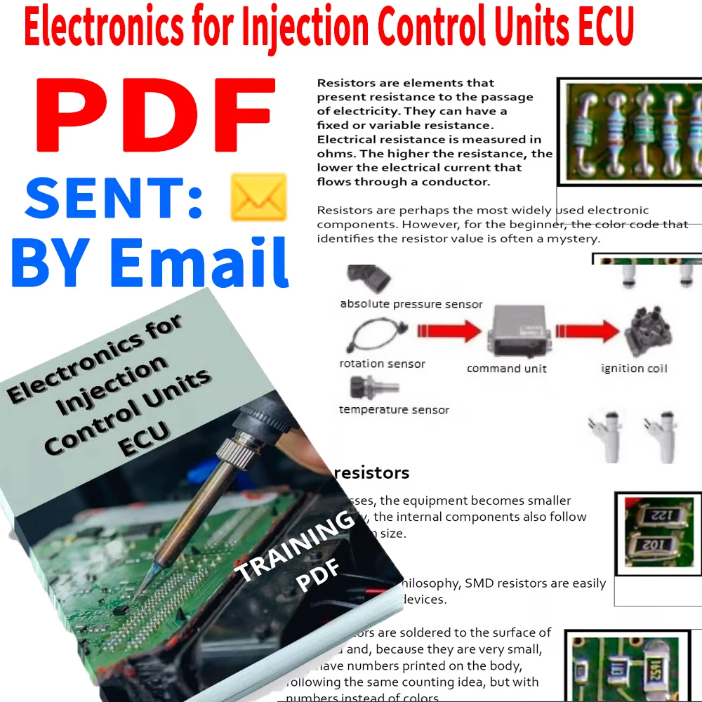 

Electronics for Injection Control Units ECU Multimeter and Oscilloscope Voltage Identify Transistor Terminals Integrated