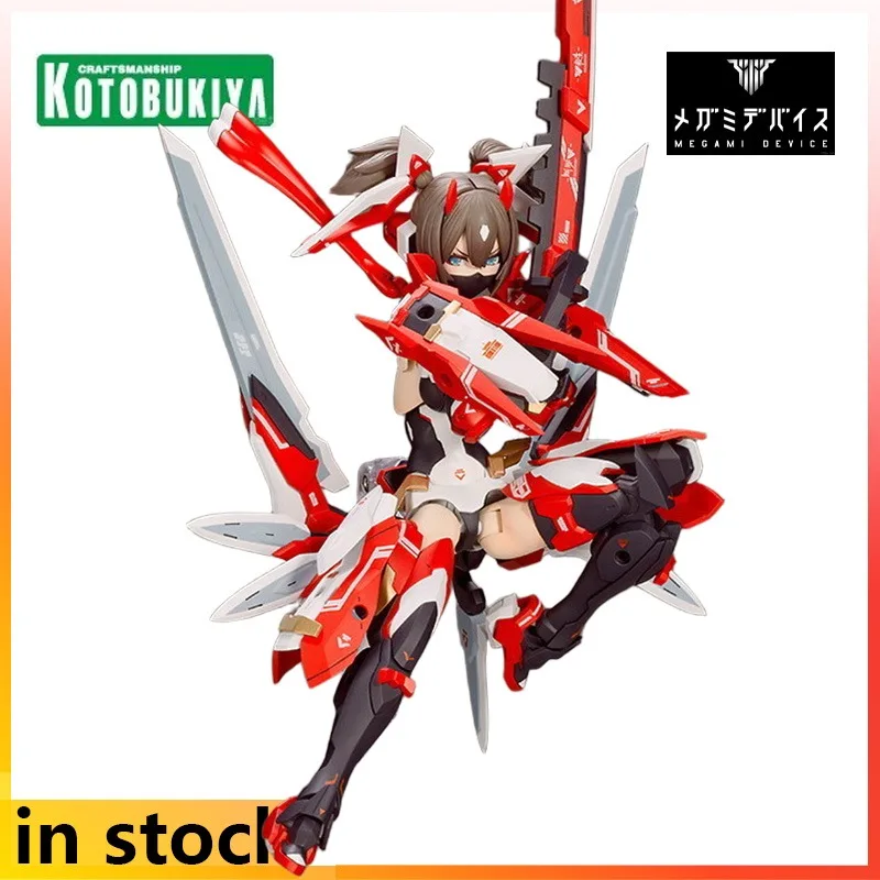 

Kotobukiya MEGAMI DEVICE, пластиковая сборная модель серии 5, Juluo Ninjas, аниме, фигурка в сборе, модель игрушки, подарки для мальчика