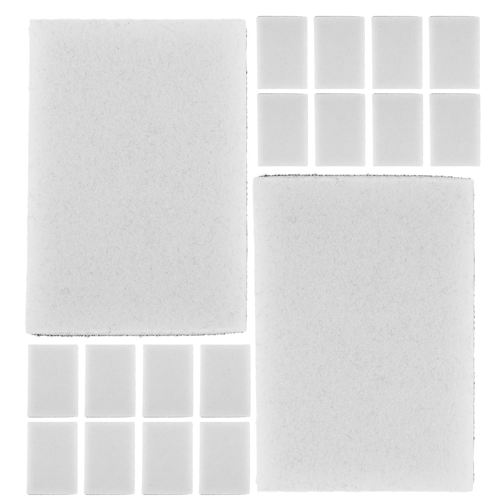 20 قطعة منصات رغوة مزج الحبر مستطيل صغير استبدال الإسفنج عبوات لصنع بطاقة سكرابوكينغ أدوات خلط اللوحة الحرفية