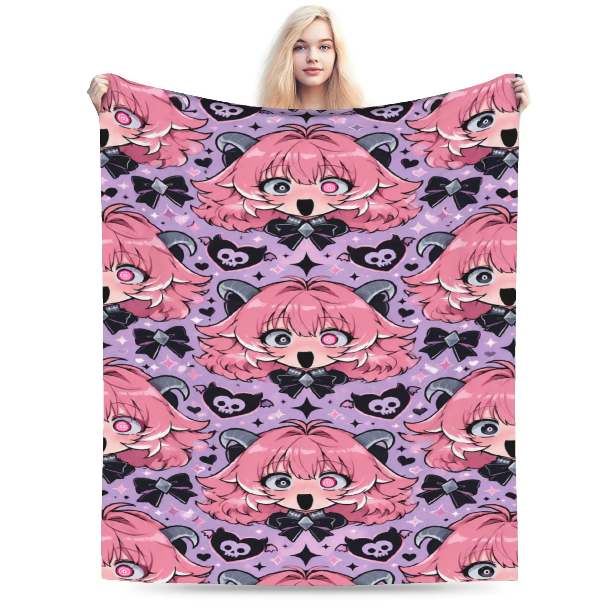 Drunken Goddess Reflux Blankets  Super Soft Print Plush Throw Blanket For Couch Chair Picnic Flannel Bedspread Bed Cover