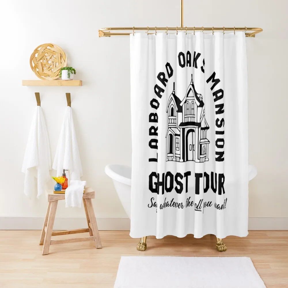 

tim robinson ghost tour Shower Curtain Elegant Bathroom Bathroom Shower Bathroom Accessory Accessories Curtain