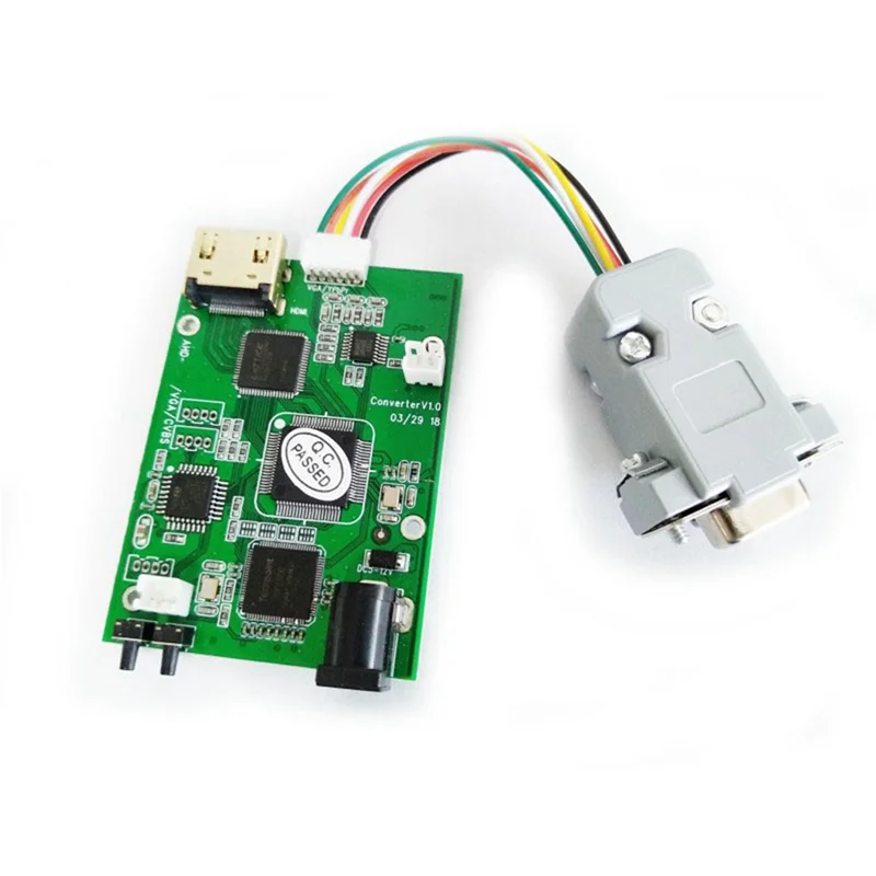 AHD41 4-In-1 HD Video Signal Convertor Board AHD TVI CVI CVBS Signal to HDMI-Compatible VGA CVBS Signal Convertor Board