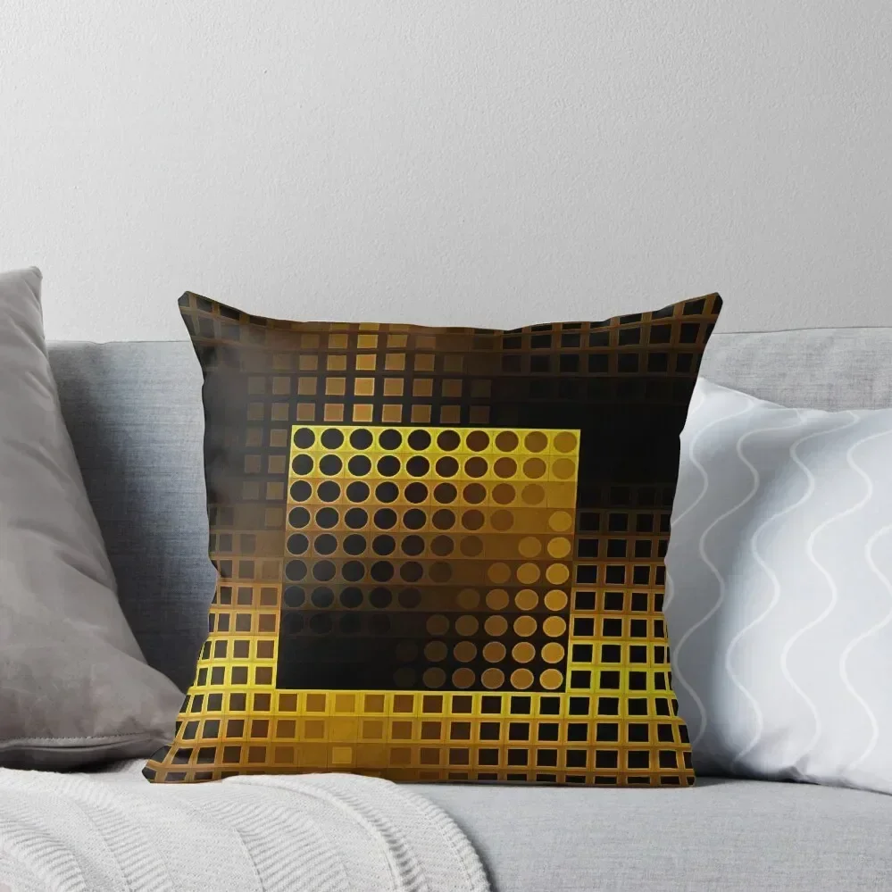 

Victor Vasarely Plasticien artwork for sales, Throw Pillow christmas supplies Sofas Covers Decorative pillowcase pillow