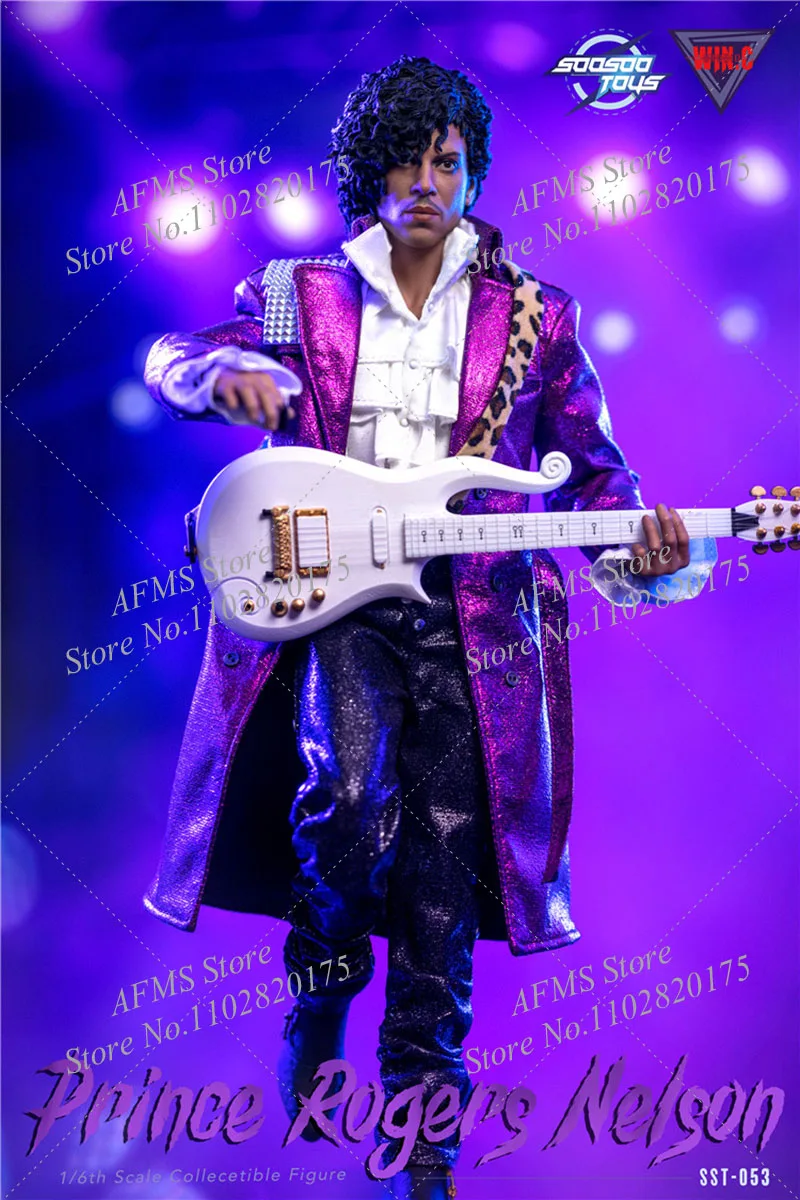 Soosootoys SST-053 1/6 Scale Collectible Figure Handsome Rock Music Prince Singer Full Set 12Inch Men Soldier Action Figure Toys