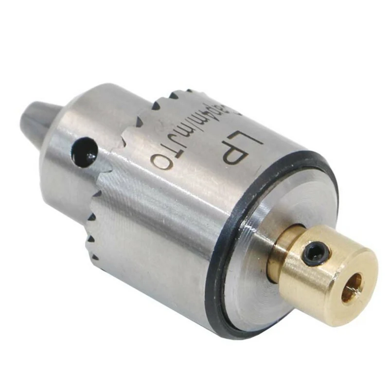 Tuta da 4 pezzi mandrino da trapano da 0.3-4mm con mandrino a pinza Micro trapano mandrino accessori per utensili rotanti foro attraverso 3.17mm