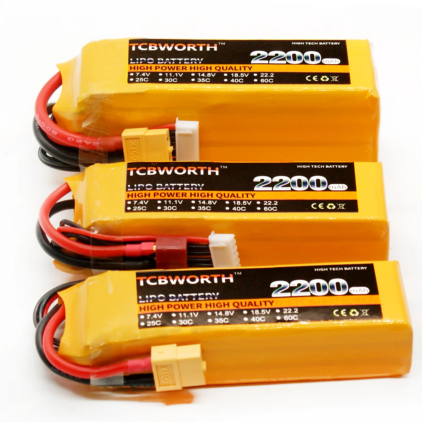 7.4V Battery 2S 1300 2200 3800 5000 6000mAh 25C 35C 60C RC Toy LiPo Battery 2S For RC Airplane Quadrotor Boat Aircraft Car