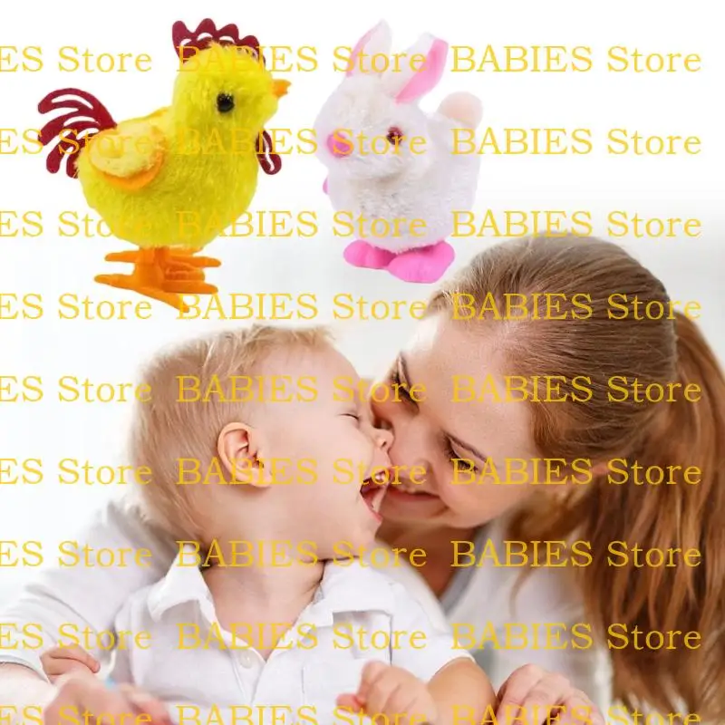 C9GB بعد الثمانينيات القرن الثمانينات كرتون الحنين إلى عتيقة لعبة Chick Chick Cartoon Mechanical Toy