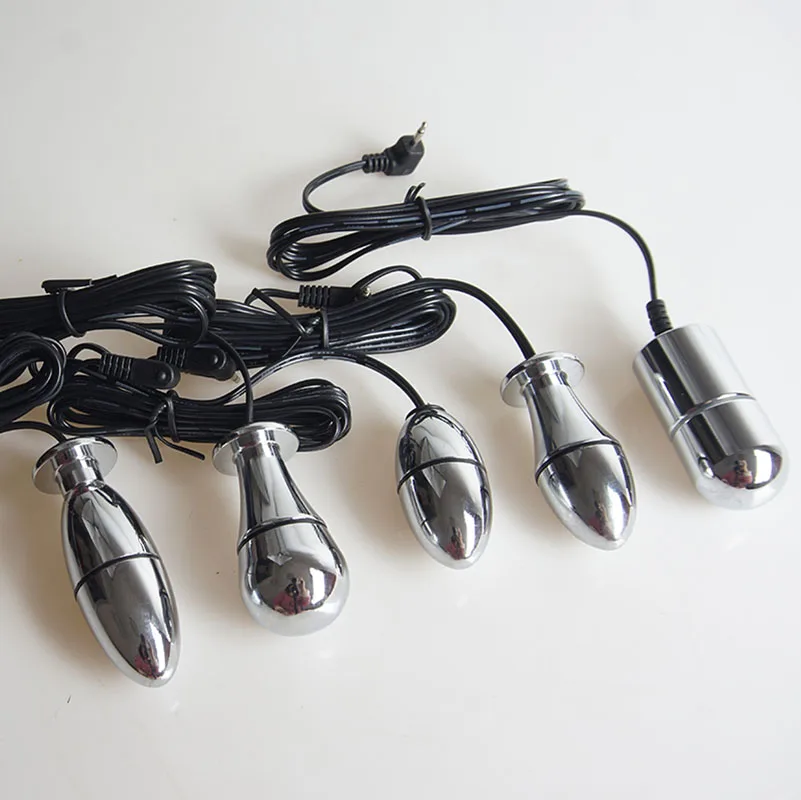 Electro Shock Anal Butt Plugs,Electroshock,Electrosex ,Electric Shocker Jump Eggs,Estim E stim Dildo Vibrator,BDSM Sex Toys