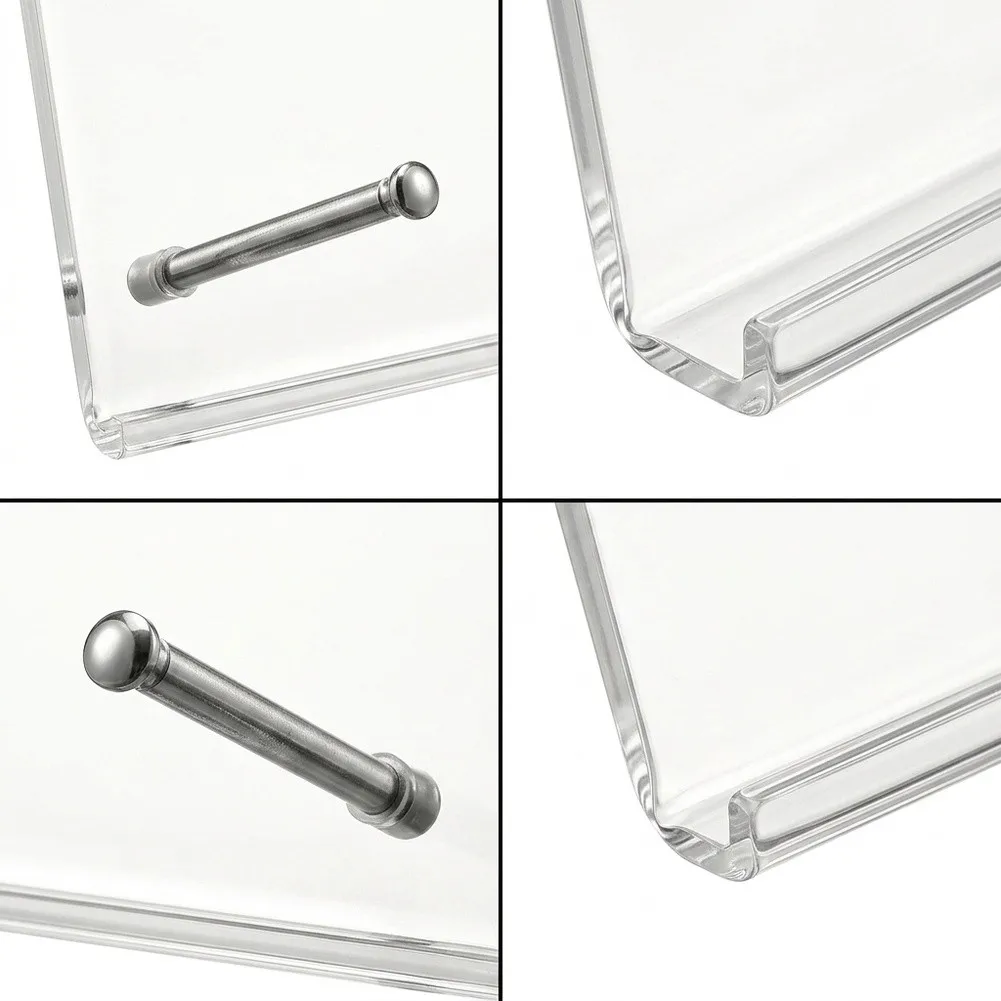 Under Monitor Memo Board Holder 35x15cm Clear Screen Note Organizer For Office Home Desktop Decoration Accessories