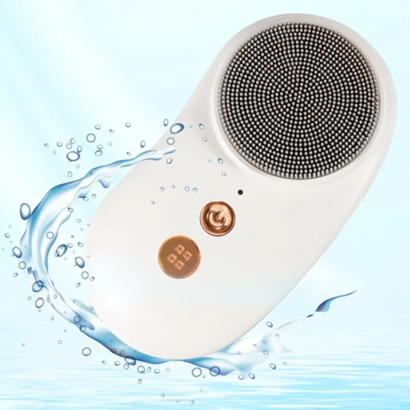 Cura della pelle Detergente viso elettrico Pulizia delle donne Detergente a vibrazione Attrezzatura per la bellezza della pelle Estetica Dispositivi di bellezza per uso domestico