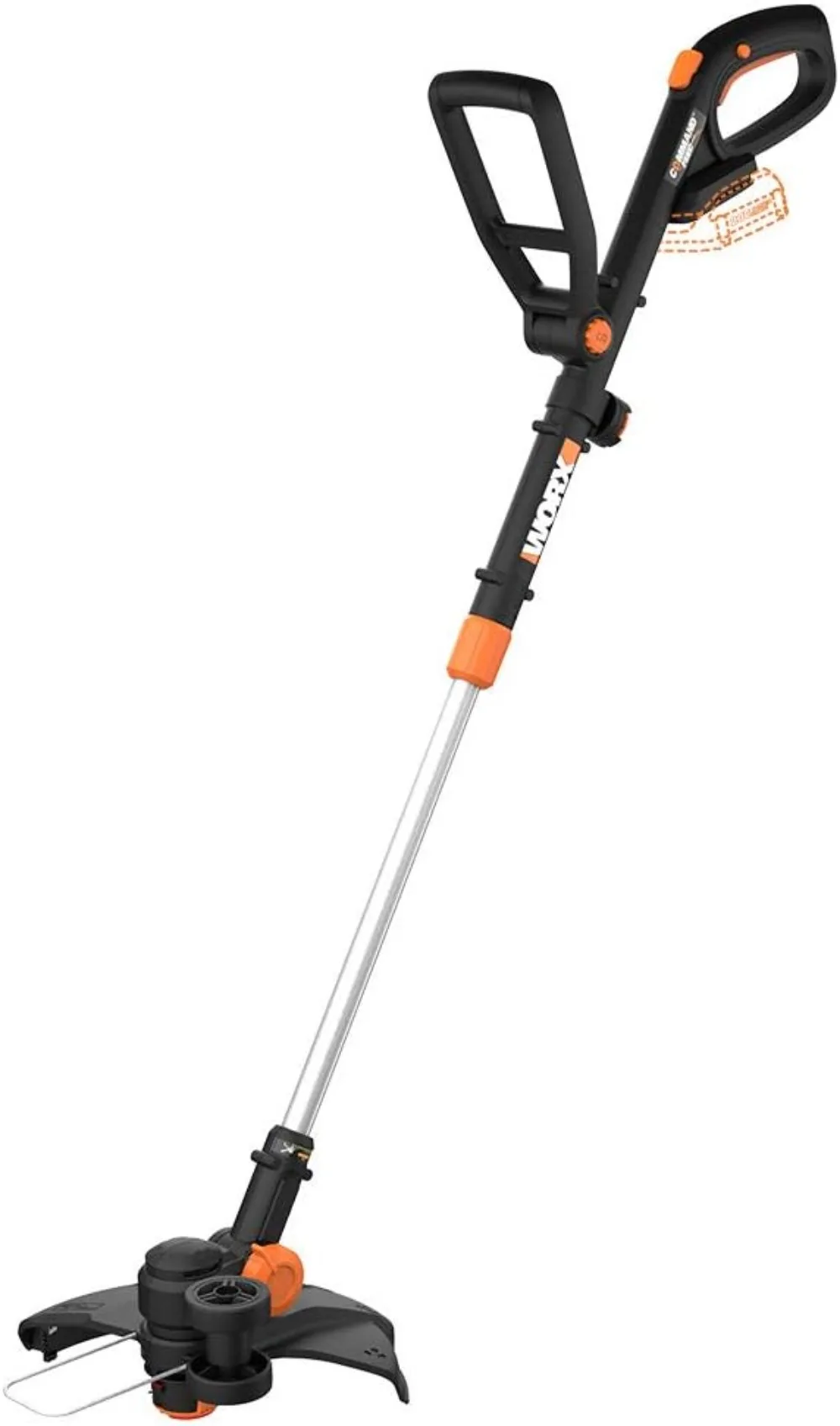 

20V 12" String Trimmer Grass Trimmer/Edger/Mini-Mower, WG170.9 Light Weight, Easy To Operate, Suitable for Lawn Work