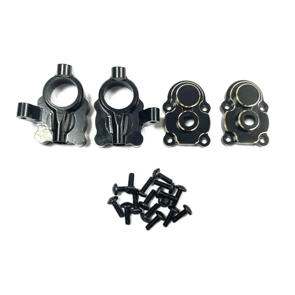 

RCGOFOLLOW Brass Better Stability Front Axle Better Stability Rc Front Axle For 1/18 Rc Front Axle -4M RC Car Part