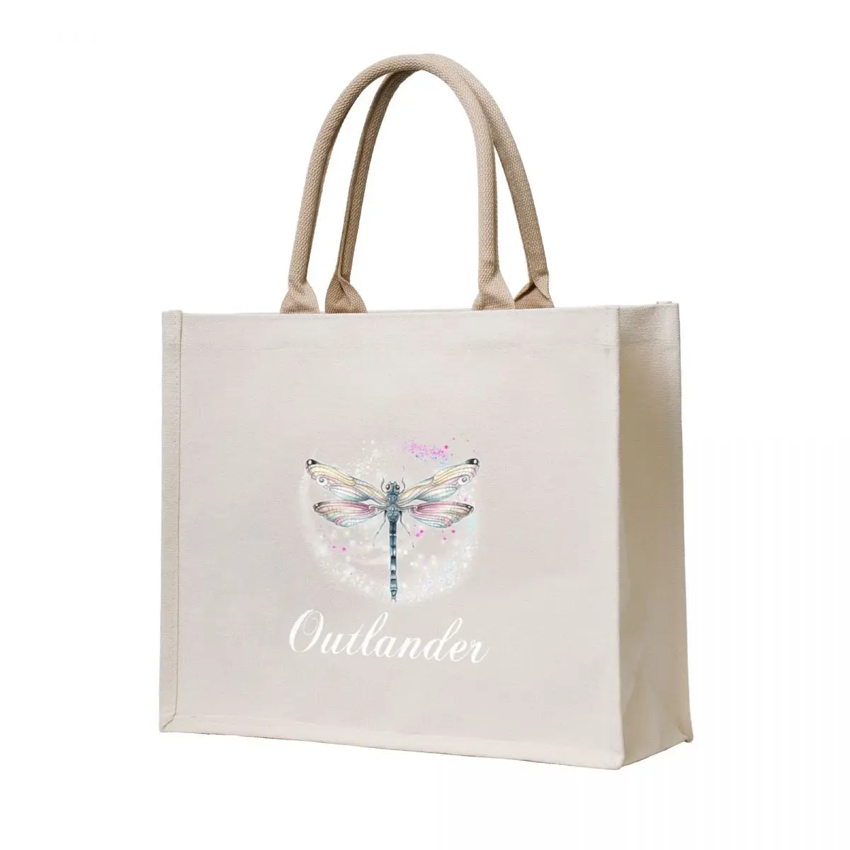

Dragonfly Outlander Tote Bag Woman shopper bag shopper bag women shopper women canvas Custom