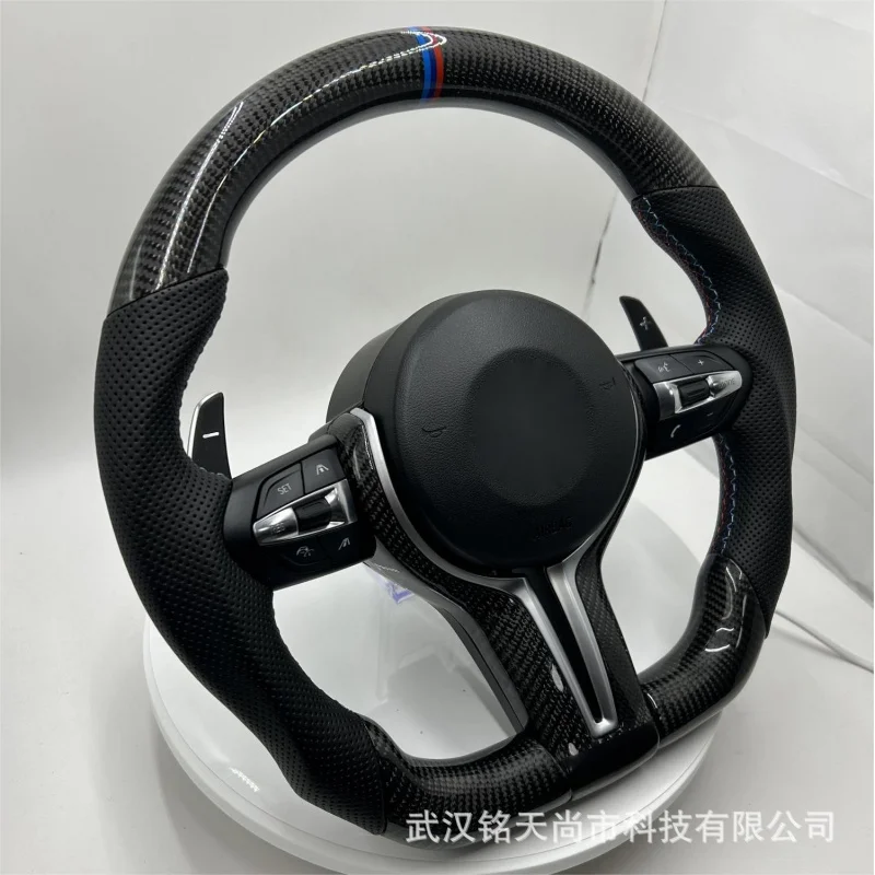 Suitable for BMW 5 Series 3 Series GT steering wheel assembly X1X5X3X6Z4 series carbon fiber M3E90M5