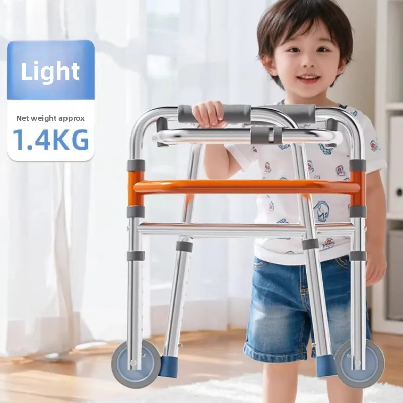 Children's Walkers/Fracture Rehabilitation Walking Aids /Lower Limb Training Walking Mobility Aids Scooter Crutch Standing Frame