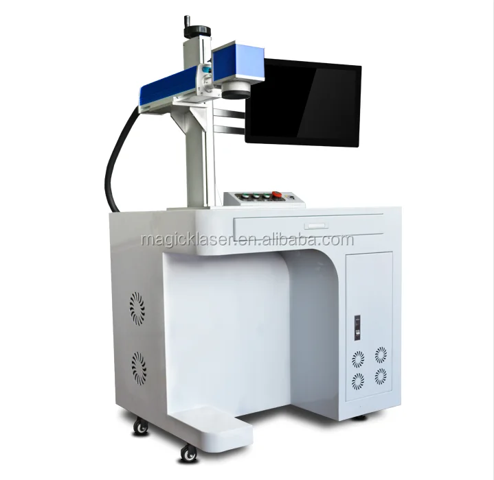 20W 30W 50W Deep Engraving Mopa Color Ipg Metal Steel 3d Fiber Laser Marking Machine Price