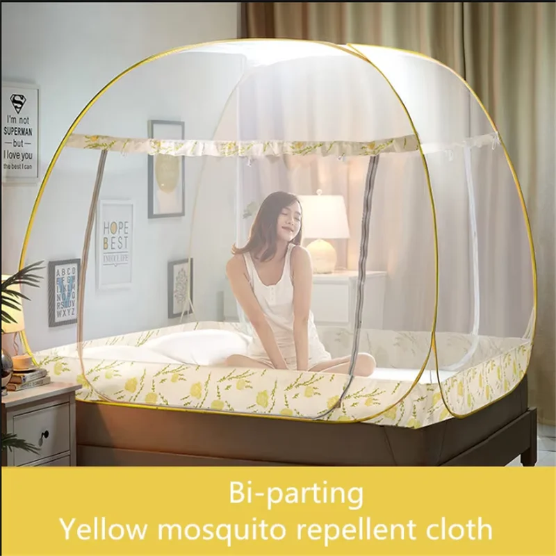 High Quality Home Encrypted Mosquito Net Summer Breathable Universal Mosquito Net Lrge Space Double Bed Bedroom Mosquito Net