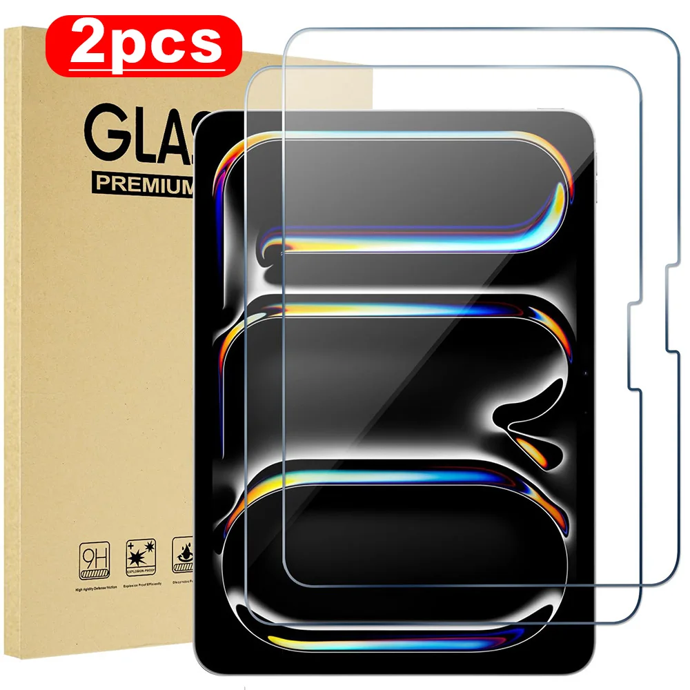 

Защитная пленка из закаленного стекла для iPad Air 11 M2 M3 2025 iPad Pro 11 M4 2024 2022 2021 2020 2018 Air 5 Air4 Air3 10.5 Air2 9.7