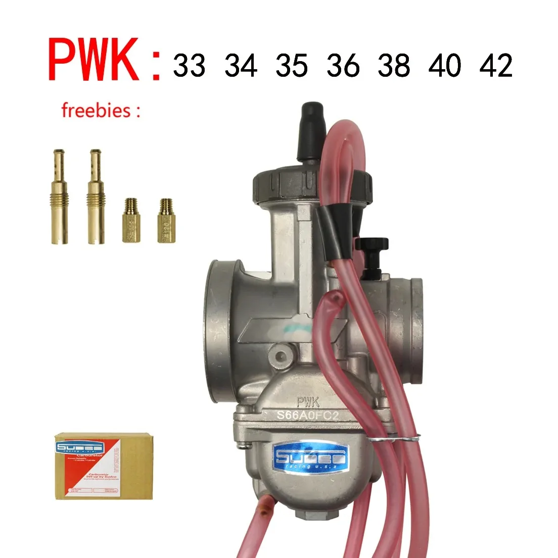 For KEIHIN PWK Carburetor 33 34 35 36 38 40 42mm Racing Parts Scooters Dirt Bike ATV Power Jet 250cc Motorcycle Large Caliber view 5