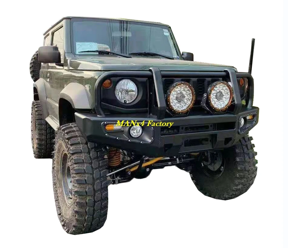 

MANx4 Classical Steel Front Bumper Bull Bar for Suzuki Jimny